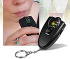 Алкотестер Алкогольний Тестер Брелок Ліхтарик #1, фото 2