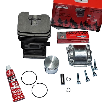 Поршнева для бензопил MS 180 WINZOR палець 8 мм