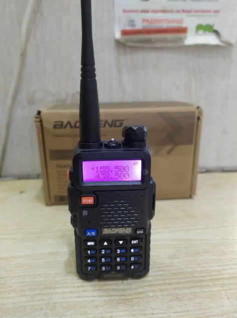 Портативная рация baofeng Рация vhf Двухдиапазонная Для военных Радиосвязь Надежная рация - фото 2 - id-p2114281356