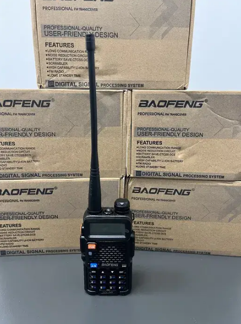 Портативная рация baofeng Рация vhf Двухдиапазонная Для военных Радиосвязь Надежная рация - фото 4 - id-p2114281356