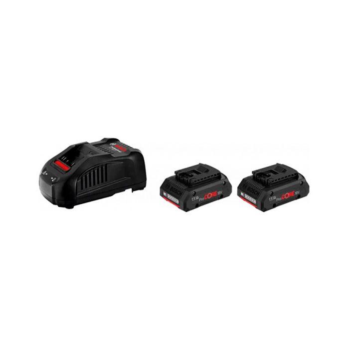 Набор 2 акумулятора Bosch ProCORE 18V 4.0Ah + ЗП GAL 1880 CV Professional (1600A016GF), фото 1