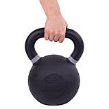 Гиря 36 кг чавунна пофарбована Zelart TA-3638-36, фото 7