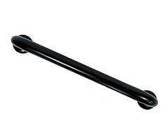 Поручні з нержавіючої сталі 50 см, нержавіюча сталь, D32 мм, чорний Sanpreis