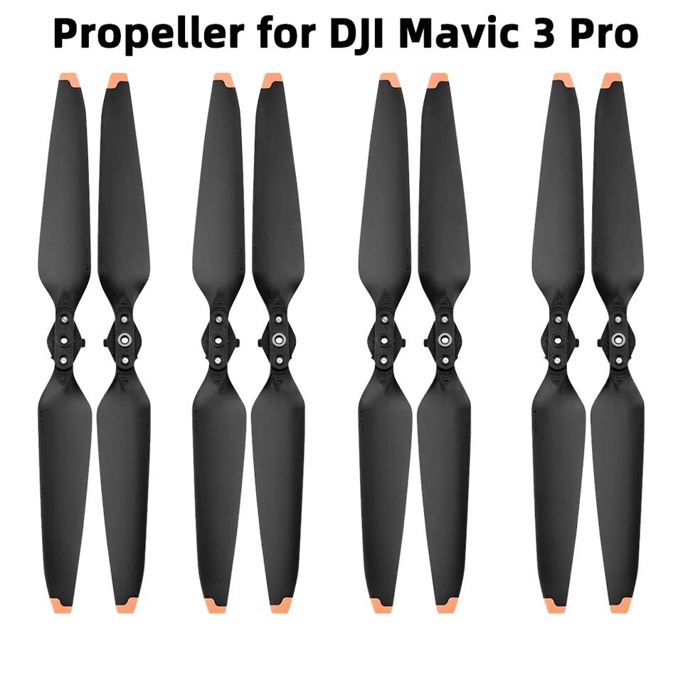 Низькошумні пропелери для квадрокоптера DJI Mavic 3/DJI Mavic 3 Pro (комплект 4шт) з резиновим кінчиком
