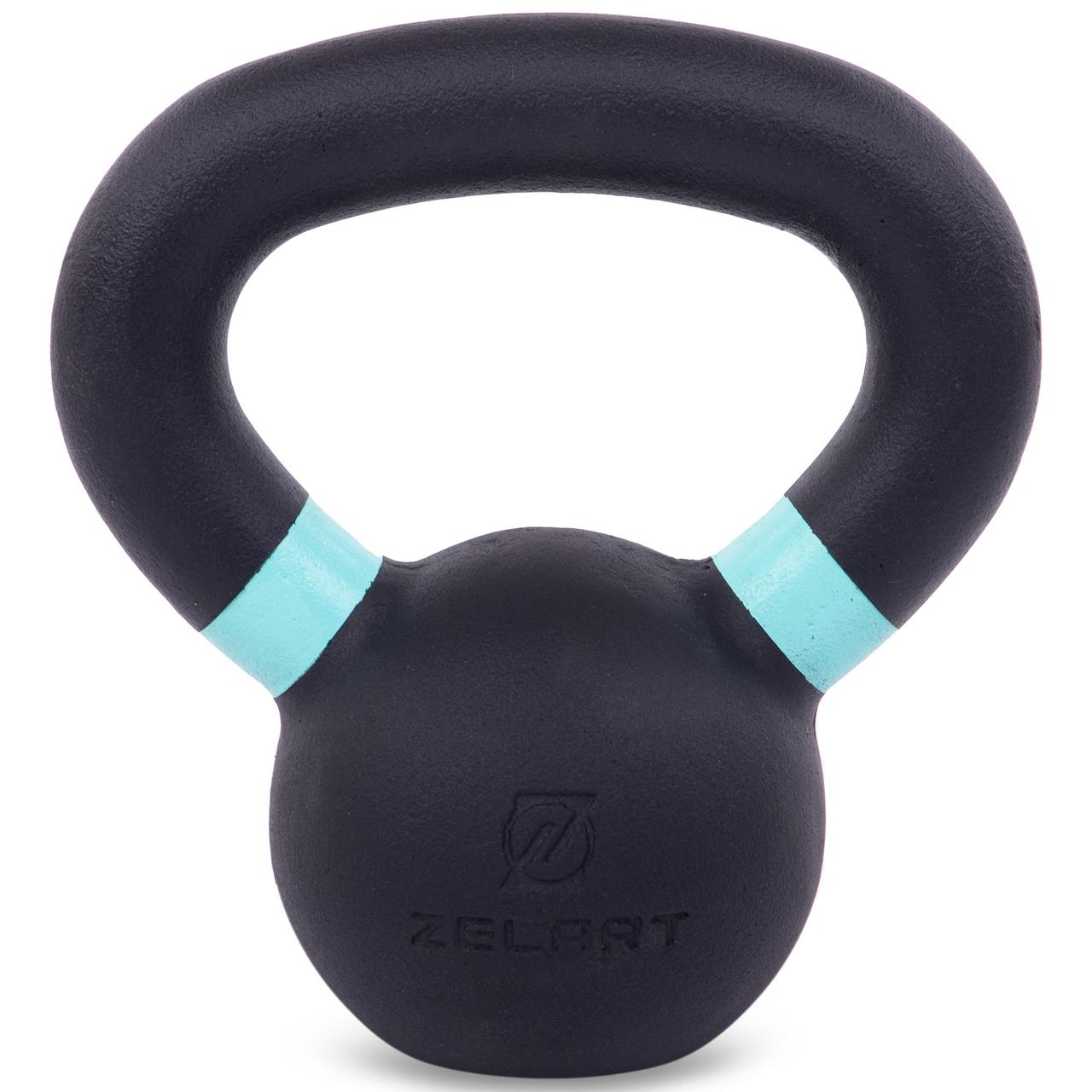Гиря 4 кг чавунна пофарбована Zelart TA-3638-4