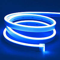 Стрічка світлодіодна Lamomo LED Neon Flex Blue 12V-220V 5 м силіконова (Синій)