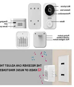 Міні Дзвінок M8 WIFI APP ULOOKA with bell