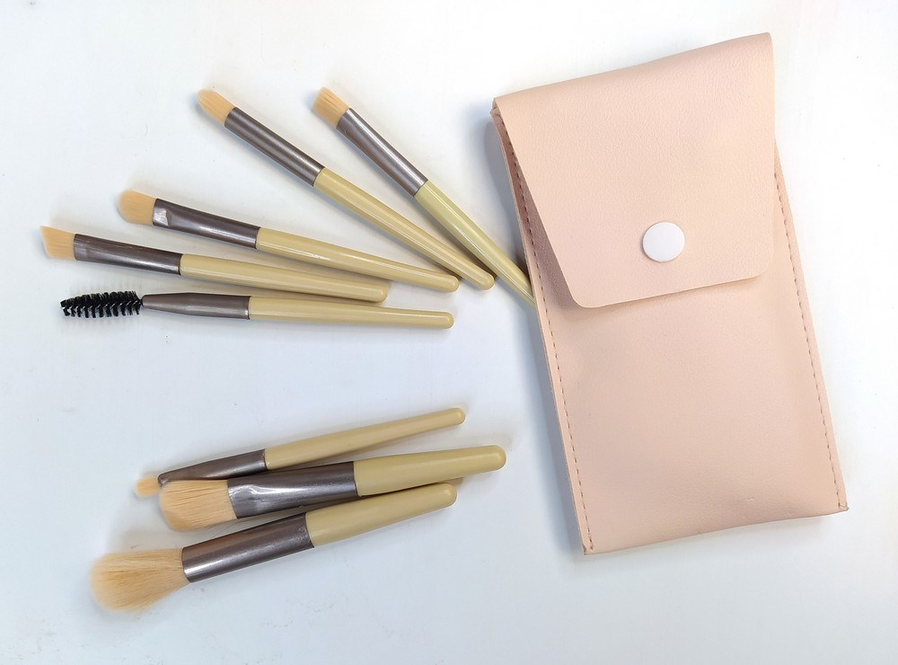 Набір для макіяжу «7+1» у футлярі, Пудровий, фото 1