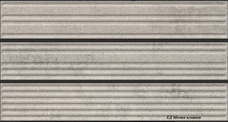Фасадна плитка Paradyz Carrizo grey struktura stripes mix 6,6x40