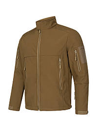 Куртка тактична демісезонна для ЗСУ армійська Cloud-Tac G3 Softshell койот військова софт шелл