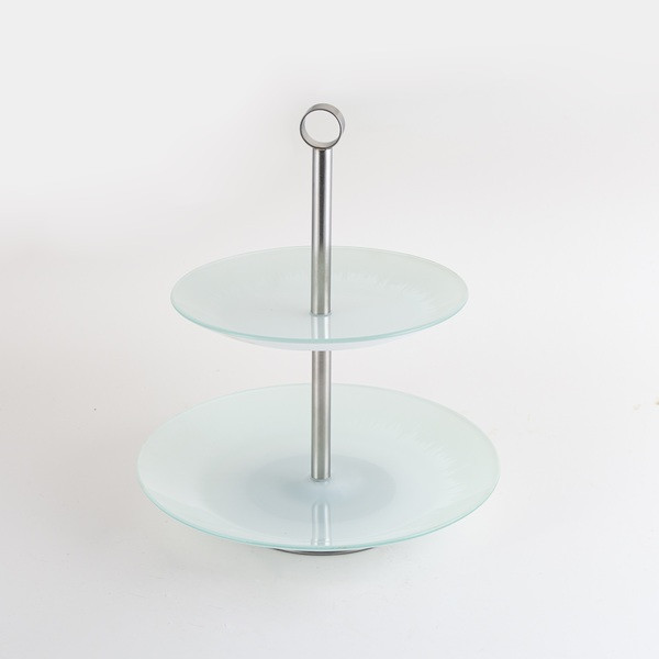Блюдо двоярусне Silver Base VIVA S3020SS/M2-Silver