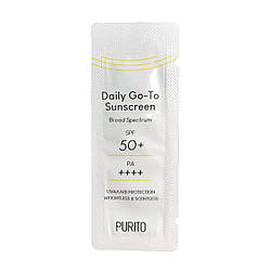 Крем сонцезахисний PURITO Daily Go-To Sunscreen Sample (тестер), 2 мл
