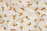 Ранфорс шириною 240 см "Дрібні трояндочки та білі крапки" на світло-бежевому тлі, №4956, фото 4