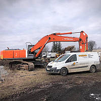 Замена втулок стрелы Hitachi ZX330 LC-3