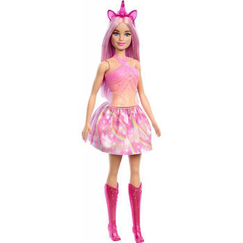 Лялька Barbie єдиноріг "Рожева грація" Дрімтопія HRR13
