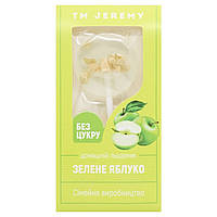 Льодяник Зелене яблуко без цукру Jeremy, 10 г