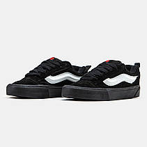 Жіночі кеди Vans Knu Skool Black White VN0009QC6BT, фото 3