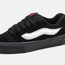 Жіночі кеди Vans Knu Skool Black White VN0009QC6BT, фото 3