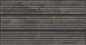 Фасадна плитка Paradyz Carrizo basalt struktura stripes mix 6,6x40