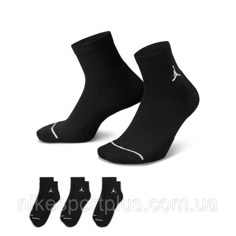 ШКАРПЕТКИ U J ED CUSH POLY ANKLE 3PR 144 DX9655-010