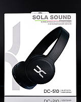 Навушники Bluetooth DC Sola Sound DC-510 накладні чорний
