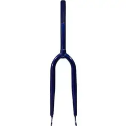 Вилка 20" сталева шток 1" Синя