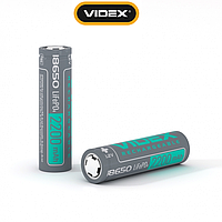 Акумулятор Videx LiFePO4 18650 (без захисту) 2200mAh bulk/1шт