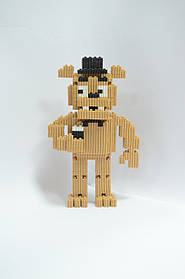 Іграшка-конструктор дитяча "Пікселі" Фредді (1.5)), 458дет, розмір деталей 0,9см, в кор. 15*15*15см, ТМ VITA