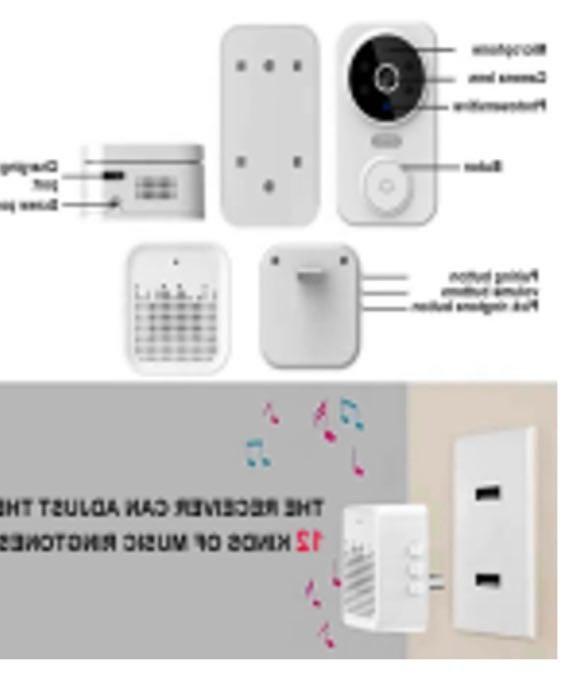 Міні Дзвінок M8 WIFI APP ULOOKA with bell