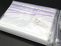 Пакет для заморозки Струна с замком zip-lock полиэтиленовый 16х22 см. 100 шт/уп. Пакет Гриппер