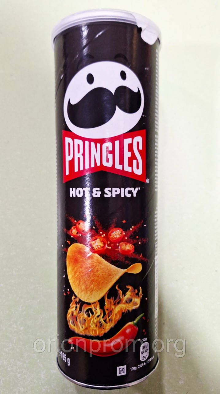 Чіпси Pringles Hot & Spicy 165 г