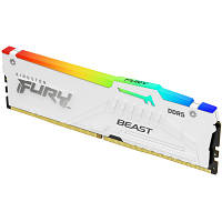 Модуль памяти для компьютера DDR5 32GB 6000 MHz Beast AM5 RGB White Kingston Fury (ex.HyperX)