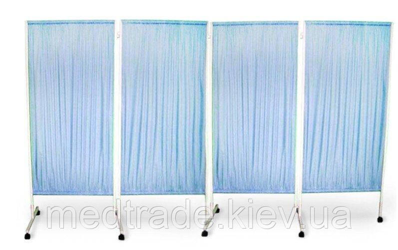 Ширма медична палатна чотирисекційна ШМ-4., фото 1