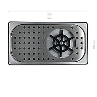 Мийка для пітчерів з каплезбірником - ополіскувач для бара, кав'ярні, пабу - спіл стоп для бару