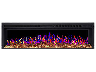 Електрокамін ArtiFlame AF58 Multicolor з обігрівом і звуком горіння вогню
