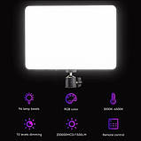 Прямокутна світлодіодна LED-лампа PM-26 RGB ORG, фото 3