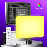 Прямокутна світлодіодна LED-лампа PM-26 RGB ORG, фото 5