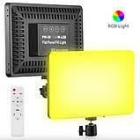 Прямокутна світлодіодна LED-лампа PM-26 RGB ORG, фото 8