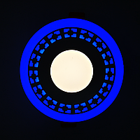 LED панель 3+3W 350Lm 175-265V "Кубики" Lemanso синяя