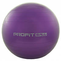 Мяч для фитнеса Фитбол Profit 85 см усиленный 0384 Purple