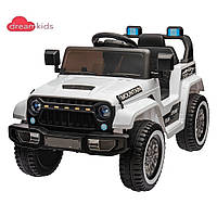 Электромобиль детский джип Jeep Wrangler M 5109EBLR-1, белый