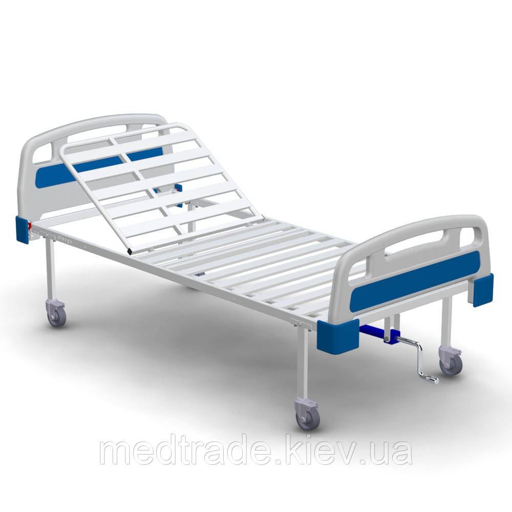 Ліжко КФМ-2nb-5 basic медичне функціональне 2-секційне, фото 1