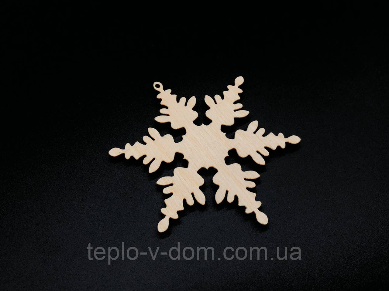 Дерев'яна новорічна заготовка під розпис. Фанера. 9см