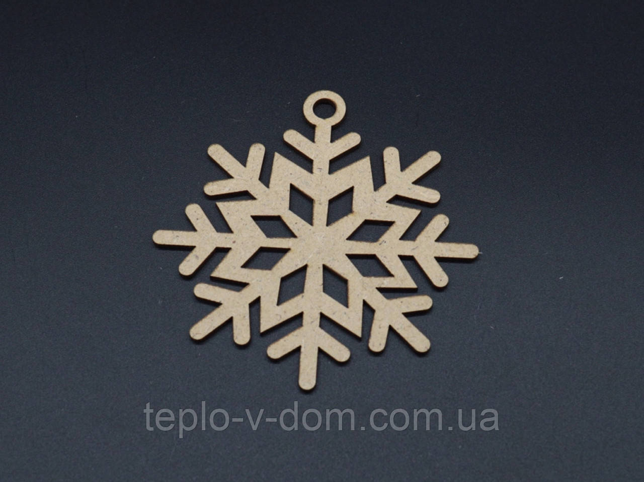 Дерев'яні заготовки. Сніжинка. 9см