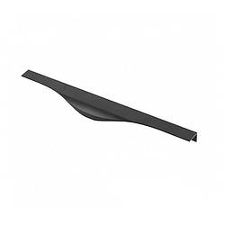 Меблеві ручки торцеві накладні чорні матові 256/296мм Picado GTV