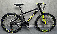 Велосипед Спортивний Corso «Next» 26" дюймів NX-26060 рама алюмінієва 15 , перемикачі Shimano, 21 швидкість,