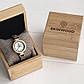 Наручний годинник з дерева SkinWood Lady індивідуальним гравіюванням на задній кришці за вашим бажанням., фото 2
