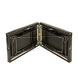 Кушетка косметологічна з регулюванням висоти 180х60см автомат м'яка 6 см Складаний масажний стіл Чорний, фото 5