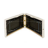 Кушетка косметологічна регульована 180х60см, Кушетка для масажу переносна, Складаний масажний стіл Білий !!!, фото 5