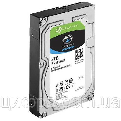 Жорсткий диск Seagate SkyHawk 8TB (ST8000VX009) SATAIII, фото 1